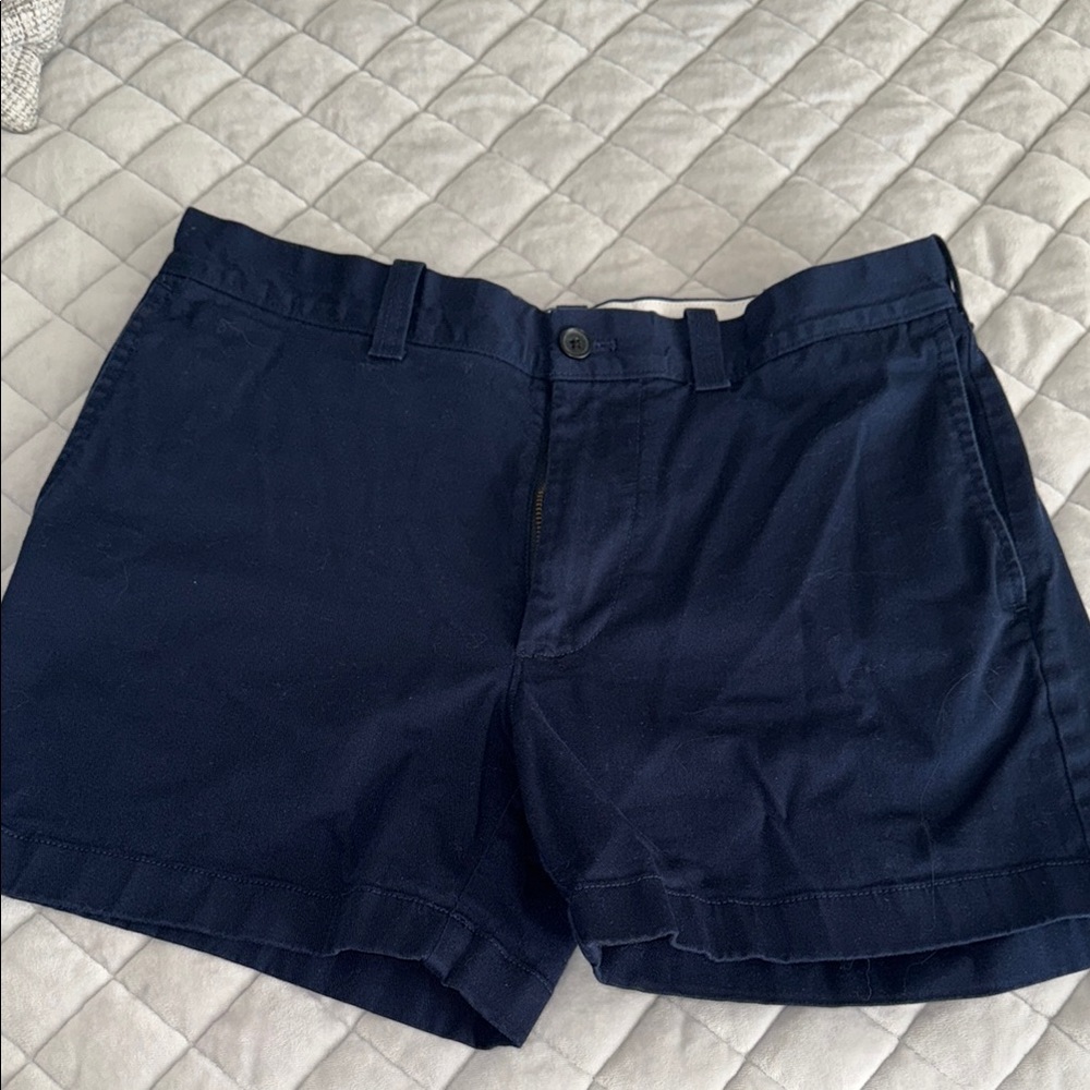 j Crew Navy 5” shorts